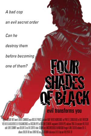 Poster design for Four Shades of Black