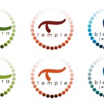 Variations on Green, Red and Blue with 3-color circle