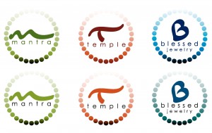 Variations on Green, Red and Blue with 3-color circle
