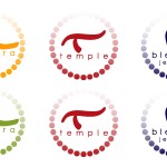 Monochromatic, Orange/Yellow, Red and Blue and Green, Red and BlueVariations on Green, Red and Blue with muted circle